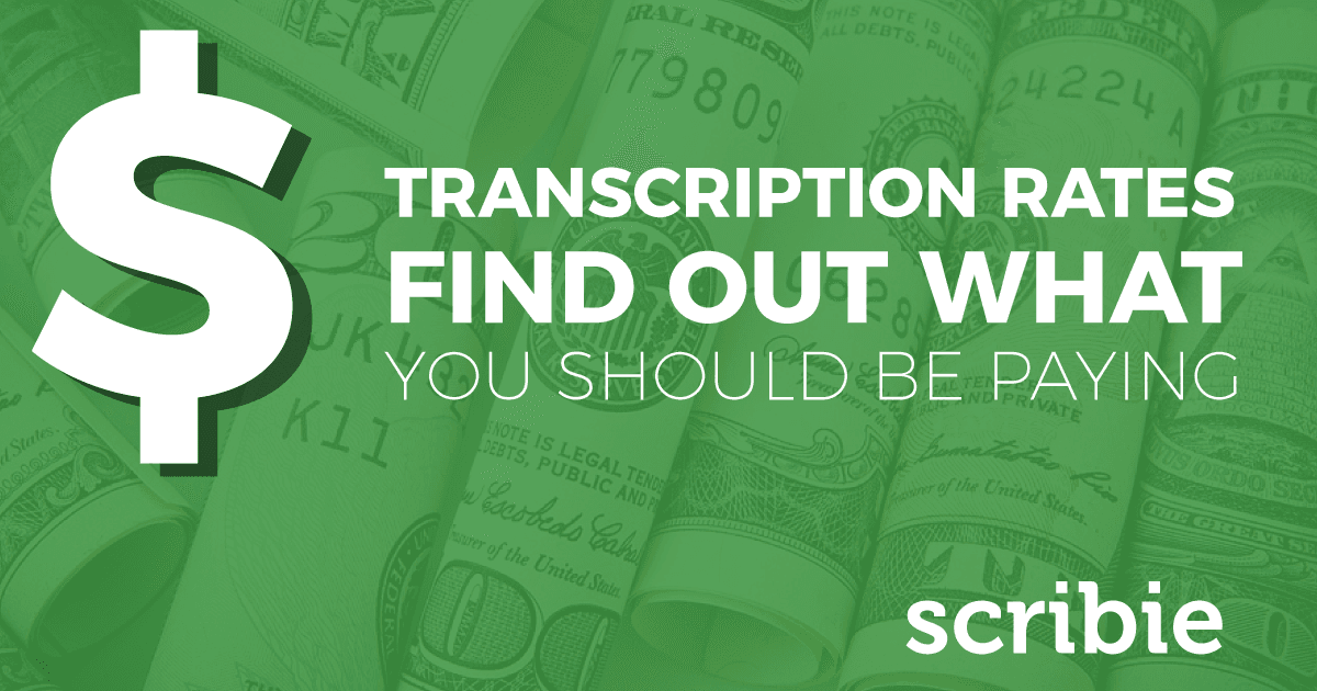 Cost For Transcription Services